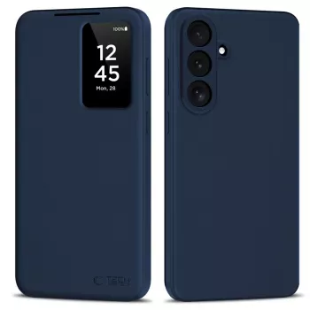 Tech-Protect Smart Wallet dėklas Samsung Galaxy S26 FE, tamsiai mėlynas
