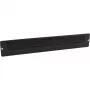 Getfort šepetėlinis kabelių įvadas pakabinamoms rack spintoms, 340 mm, juodas