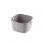 Curver Softex XS krepšys 3 L, 19,4x19,4x11,1 cm, pilkai rudos spalvos