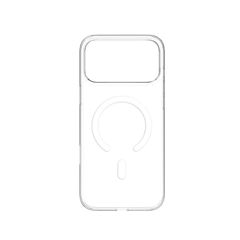 Just Must MagSafe Crystal I dėklas iPhone 18 Pro, permatomas