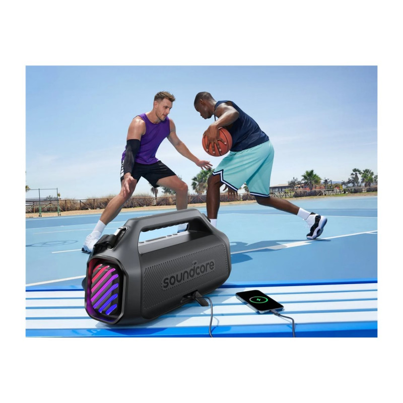 Anker Soundcore Boom 2 Plus A3134 Bluetooth garsiakalbis, juodas