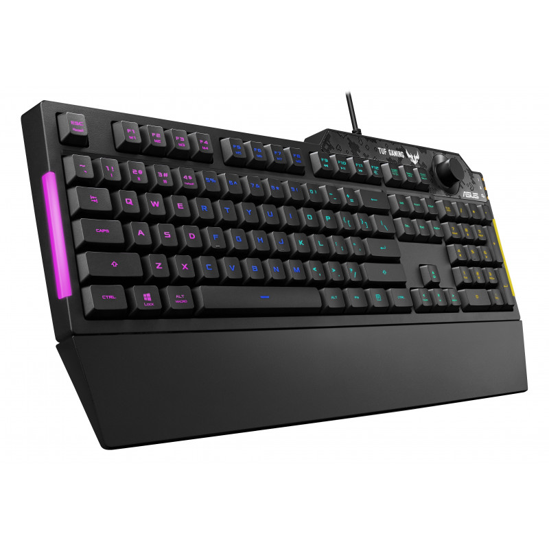 ASUS TUF Gaming K1 RA04 žaidimų klaviatūra (90MP01X0-BKUA00)