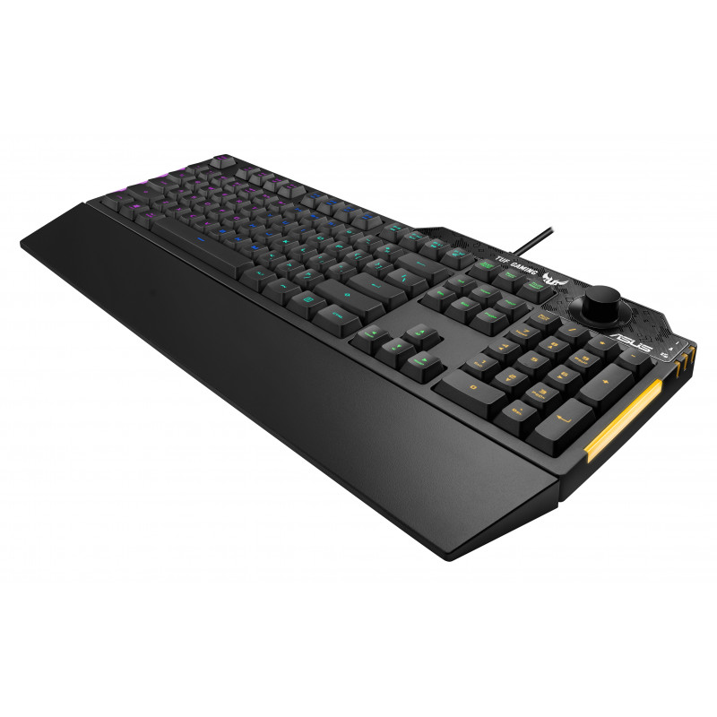 ASUS TUF Gaming K1 RA04 žaidimų klaviatūra (90MP01X0-BKUA00)