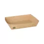 Papstar 87246 vienkartinis dubenėlis, stačiakampis, kartoninis, rudas, 80 vnt.