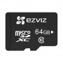 EZVIZ Smart 64GB microSD atminties kortelė, Class 10, UHS-I U3 - juoda