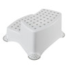 keeeper vaikams laiptelis igor stars, dviejų pakopų, baltas su atspaudu, apkrova: 120 kg, su neslystančiomis kojelėmis
