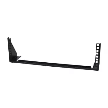 Allnet SMW serijos 19 inch sieninis laikiklis, 3U, 142 mm gylis, juodas (ALL-SMW3USCHWARZ)