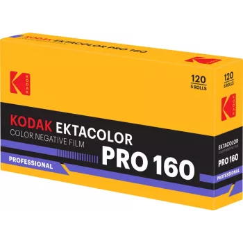 Kodak Ektacolor Pro 160 120 fotoaparato juosta, 5 vienetų paketas