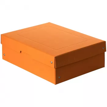 FALKEN PURE dokumentų dėžė 1250 lapų pastelinė oranžinė 24.0 x 32.0 x 10.0 cm