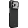 PITAKA Edge Case Argyle MagSafe dėklas iPhone 18 Pro / 17 Pro, bazalto juodas
