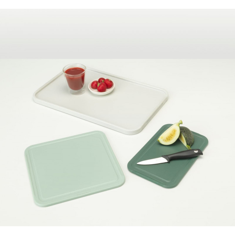 Brabantia TASTY+ pjaustymo lentelių rinkinys, 3 vnt., Mixed