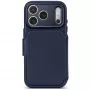 Decoded Leather Detachable Wallet odinis dėklas, skirtas iPhone 18 Pro Max / 17 Pro Max, MagSafe, Midnight
