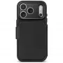 Decoded Leather Detachable Wallet odinis dėklas, skirtas iPhone 18 Pro Max / 17 Pro Max, MagSafe, juodas