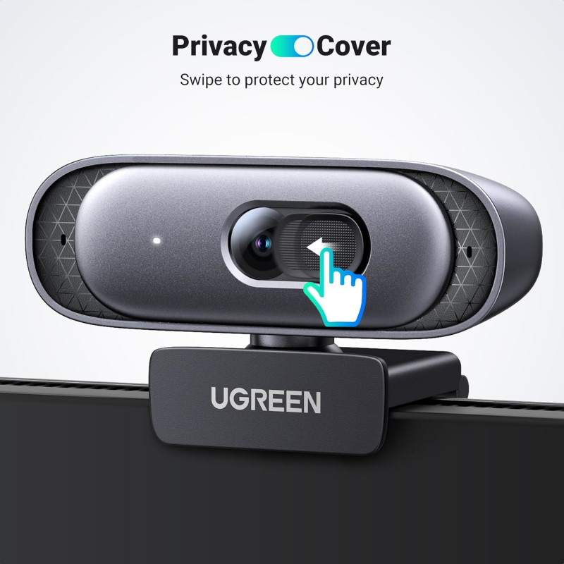 UGREEN CM778 2K 30FPS internetinė kamera – juoda