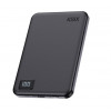 Ksix Magslim 5000 mAh magnetinė išorinė baterija, USB-C PD 20W, su skaitmeniniu ekranu, juoda