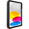 OtterBox React Series itin plonas atlenkiamas dėklas Apple iPad 10.9 inch (10-oji karta) - juodas/raudonas