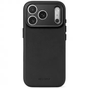 Decoded odinis galinis dangtelis – odinis dėklas iPhone 18 Pro Max / 17 Pro Max, suderinamas su MagSafe (juodas)