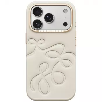 Dėklas UNIQ Coehl Cloude, skirtas iPhone 18 Pro/ 17 Pro, magnetiniam įkrovimui, smėlio spalvos