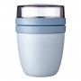 Mepal Ellipse maisto talpa 0,5 + 0,2 l, Nordic Blue