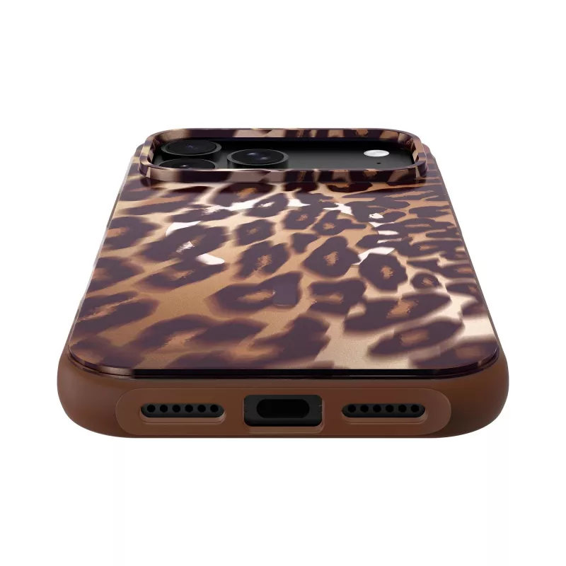 Laut Huex Wave dėklas, skirtas iPhone 18 Pro Max / 17 Pro Max, MagSafe, Mocha Leopard