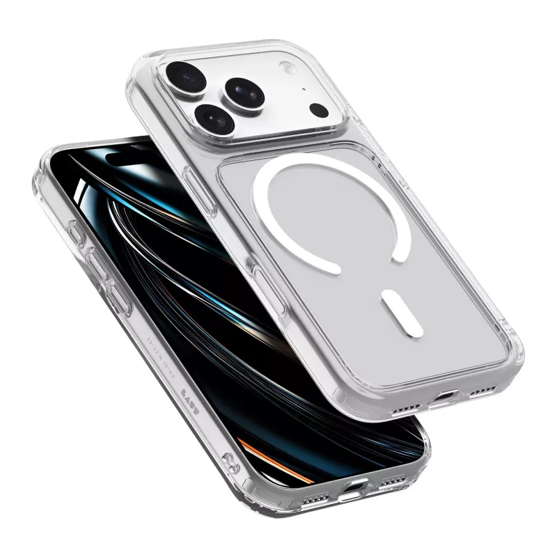 Laut Crystal Fluro dėklas, skirtas iPhone 18 Pro Max / 17 Pro Max, MagSafe, Crystal