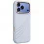 UNIQ Coehl Serina dėklas iPhone 18 Pro Max / 17 Pro Max, magnetinis įkrovimas, mėlynas