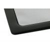 DEMCiflex dulkių filtras 120 mm, kvadratinis, juodas (129,4 x 129,4 mm)