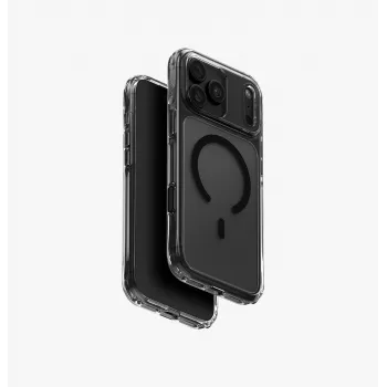 UNIQ LifePro Xtreme dėklas iPhone 18 Pro Max / 17 Pro Max su Magclick įkrovimu, dūminės spalvos