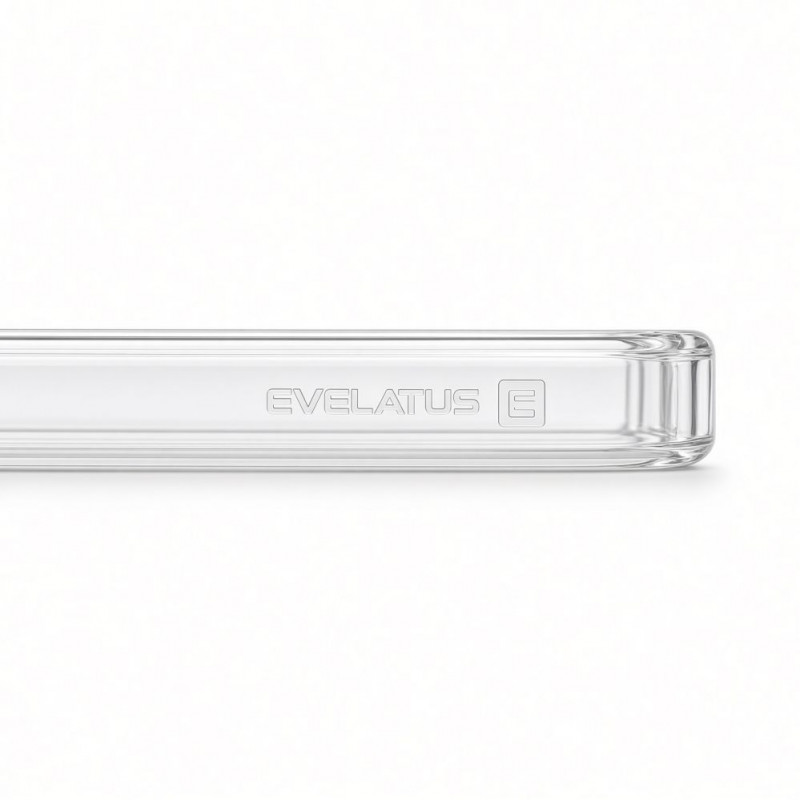 Evelatus Apple iPhone 18 Pro Max 1.5mm Anti-Scratch 2-in-1 permatomas „MagSafe“ dėklas skaidrus