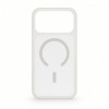 Evelatus Apple iPhone 18 Pro Max Silver-Shield Skin Feel 2-in-1 MagSafe dėklas, matinis skaidrus