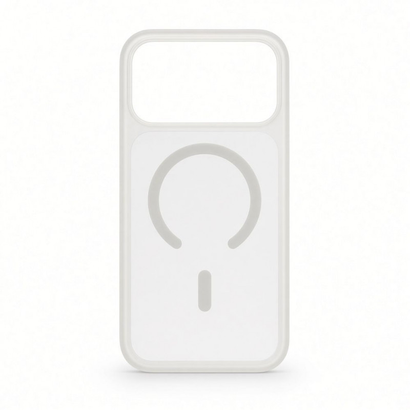 Evelatus Apple iPhone 18 Pro Max Silver-Shield Skin Feel 2-in-1 MagSafe dėklas, matinis skaidrus