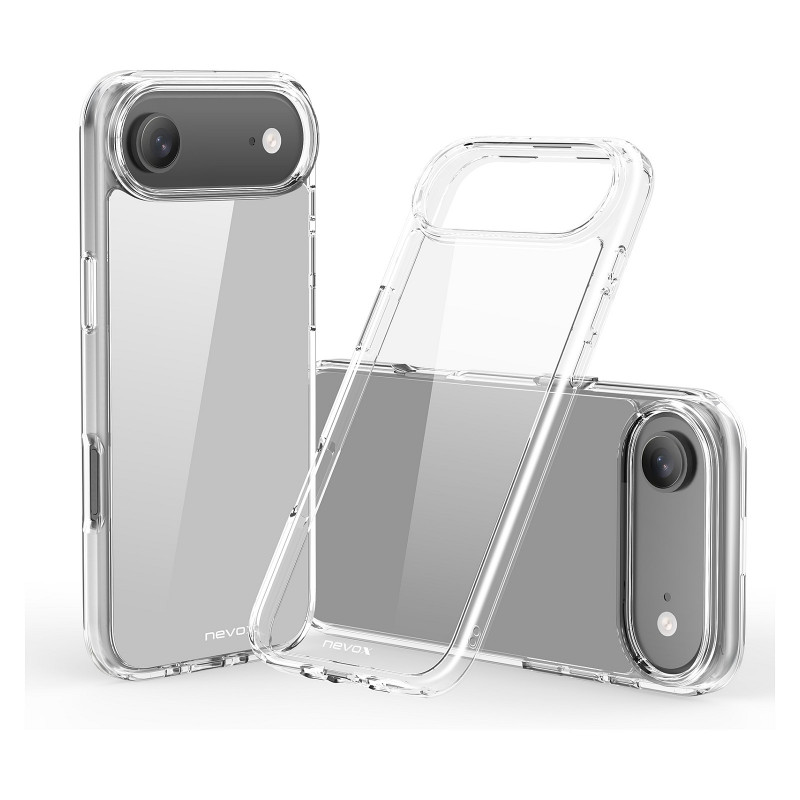 Nevox StyleShell FLEX dėklas iPhone 17 Air, permatomas (2511)