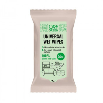 Gogreen universalios šlapios servetėlės, 50 vnt.