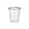 PAPSTAR pure vienkartinės stiklinės, 4 cl, 4,8 cm, skaidrios