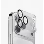 UNIQ Optix Clearshield Frameguard fotoaparato objektyvo apsauginis stiklas iPhone 18 Pro, skaidrus, su aplikatoriumi
