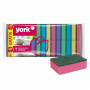 YORK indų plovimo kempinės, 25 + 5 nemokamai (30 vnt.)