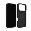 Crong Matte Magnetic MagSafe dėklas iPhone 18 Pro / 17 Pro, juodas