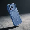 Crong Matte Magnetic MagSafe dėklas iPhone 18 Pro / 17 Pro, mėlynas