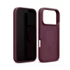 Crong Matte Magnetic MagSafe dėklas iPhone 18 Pro / 17 Pro, bordo