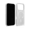 Crong Matte Magnetic MagSafe dėklas iPhone 18 Pro / 17 Pro, baltas