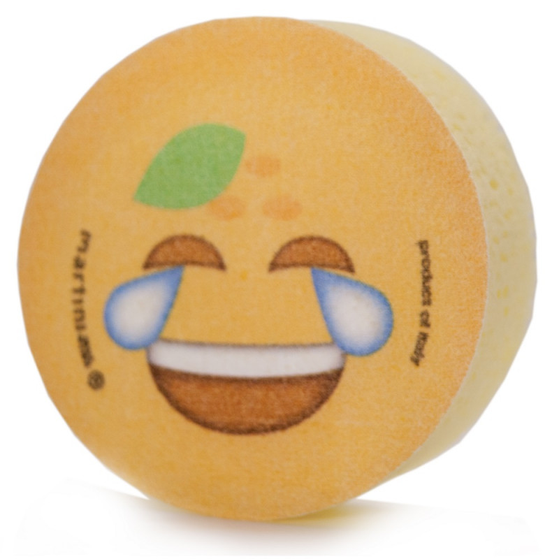 Martini vonios kempinė, vaisių emoji dizainas, asorti