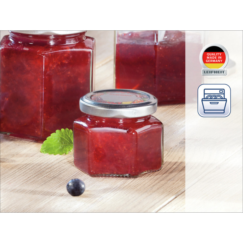 LEIFHEIT šešiakampis stiklinis indas 106ml