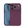 TFO Silicone Thin Mag dėklas, skirtas iPhone 17 Pro Max / iPhone 18 Pro Max 6.9 inch, tamsiai vyšninis