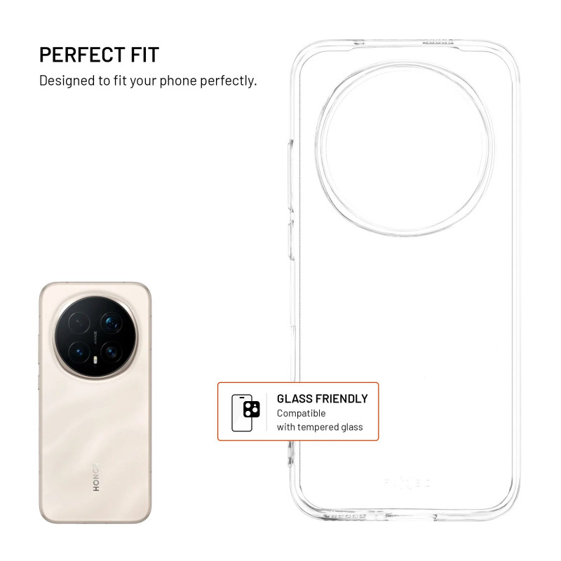 FIXED Story galinis dėklas, skirtas Honor Magic 8 Pro 5G, TPU, skaidrus (FIXTCC-1639-TR)