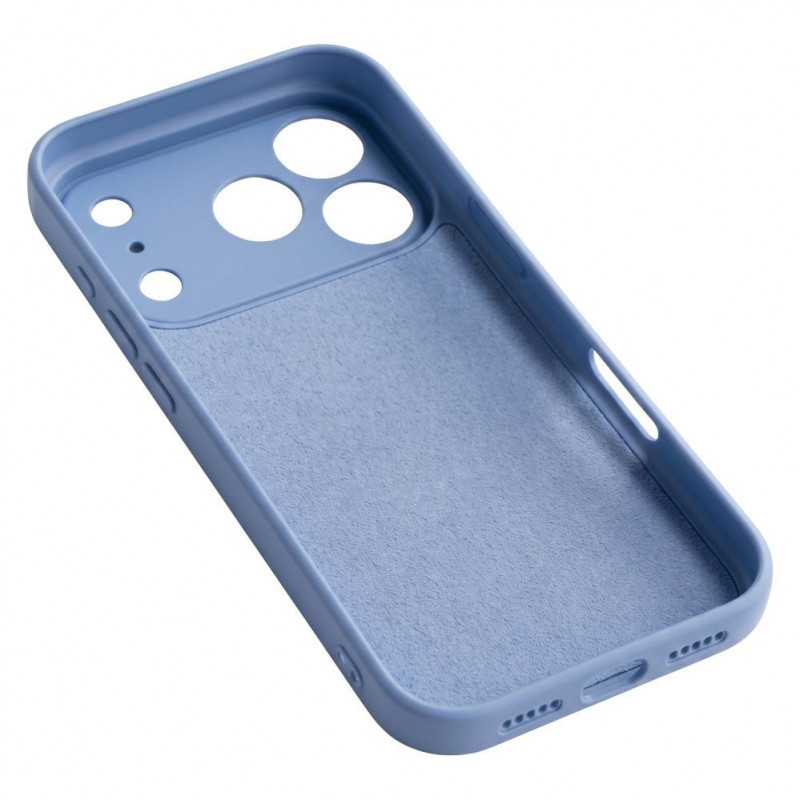 TFO silikoninis dėklas iPhone 17 Pro Max 6.9 / 18 Pro Max 6.9, dangaus mėlynos spalvos