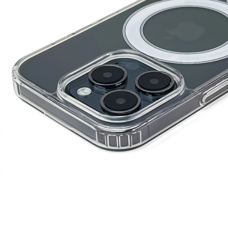 Hurtel Ultra Clear dėklas su MagSafe, skirtas Samsung Galaxy S25 Edge – permatomas