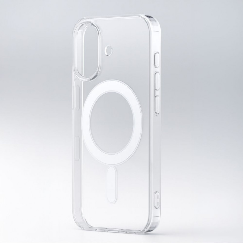 Hurtel Ultra Clear dėklas su MagSafe, skirtas Samsung Galaxy S25 Edge – permatomas