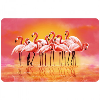Asi Collection padėkliukas 43,5x28cm flamingas