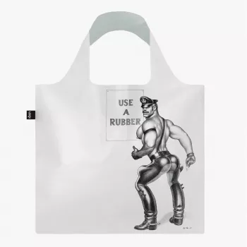 LOQI Tom of Finland – Use a Rubber – permatomas krepšys