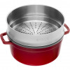Staub La Cocotte apvalus ketinis troškintuvas 5,25 l (40510-601-0)
